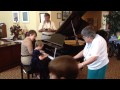 Eme 6yrs Old Blind From LCA Plays Chopsticks At 1st Pian