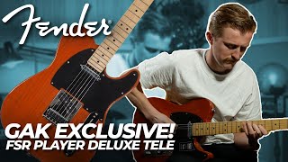Video thumbnail for A Tele you can ONLY Buy at GAK! | Fender FSR Player Deluxe Telecaster by GAK