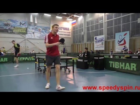 Nikulin-Zimarin.Russian table tennis youth championship TOP-12, 2016 FHD