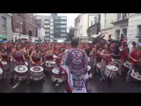 Batala Drumming - Notting Hill 2014