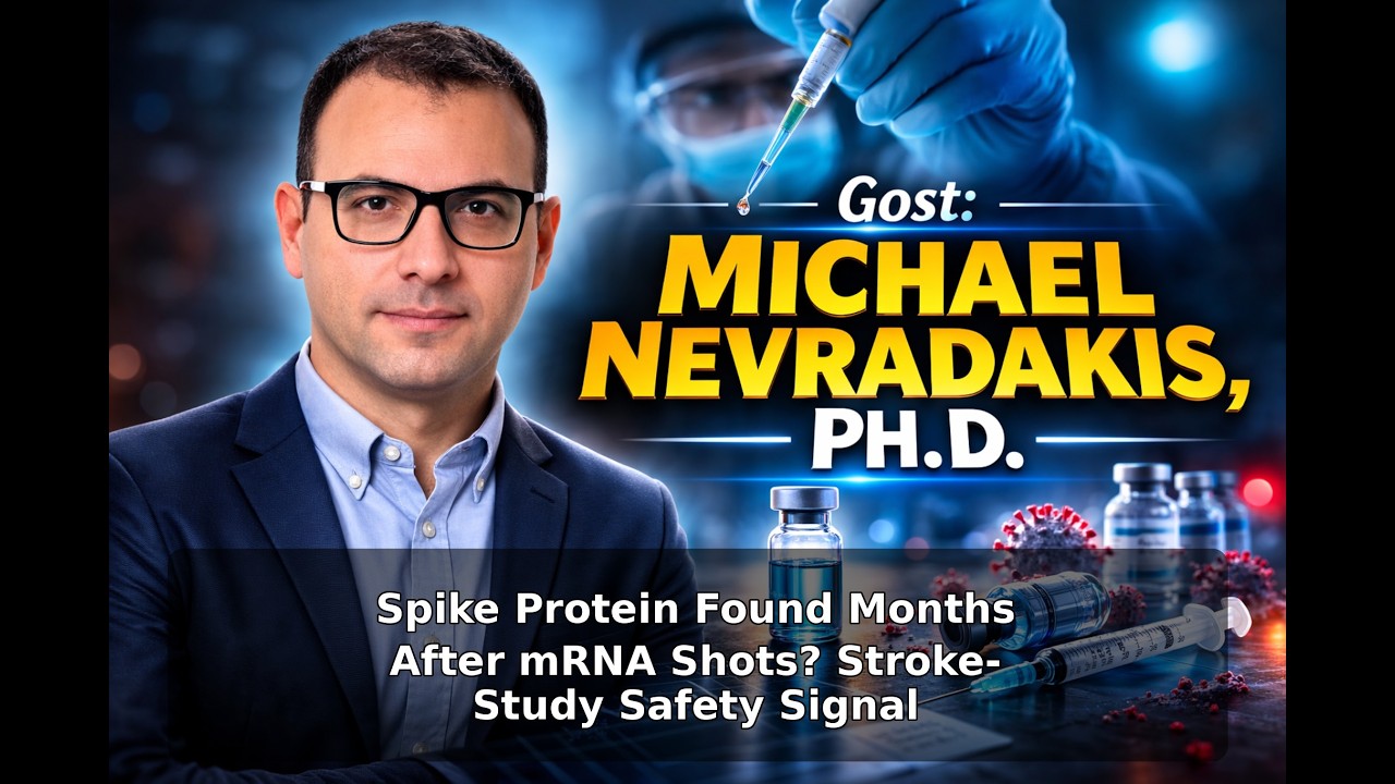 Spike Protein Found Months After mRNA Shots? Stroke-Study Safety Signal (Nevradakis)