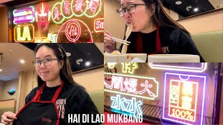 Hai di Lao first time mukbang