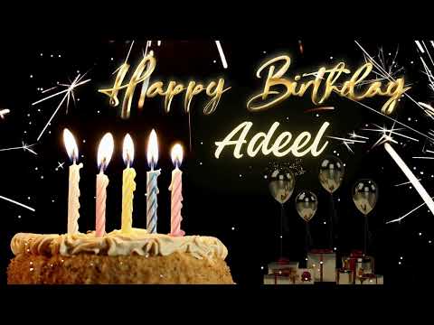 HAPPY BIRTHDAY Adeel#trending #happybirthday #foryou #birthday #birthdaycake #viralvideo #trend
