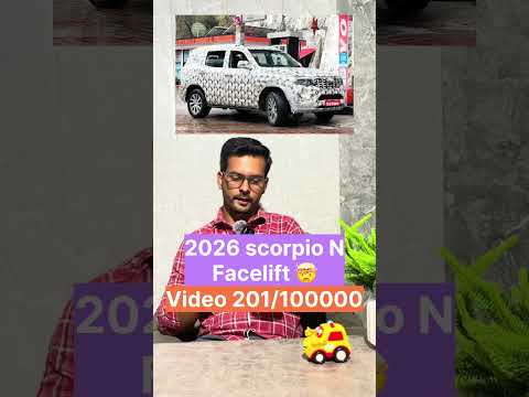 Thumbnail for 2026 Scorpio N facelift 🤩 || video 201/100000 by Car