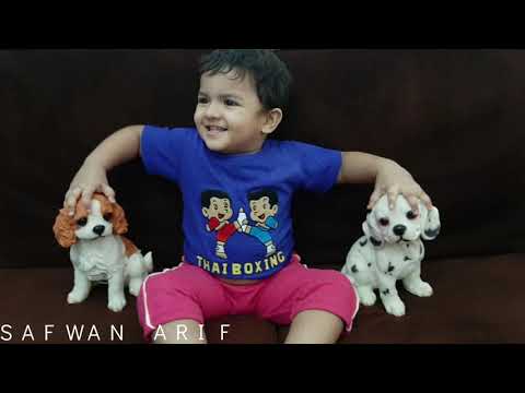 SAFWAN WITH HIS DOG - SAIMON & HAMIDA FAMILY