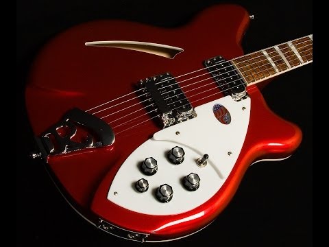 RARE 1985 Rickenbacker 360 Ruby Red …(actually a 360/12 currently strung as a 6 string) ... Original Hardcase image 26