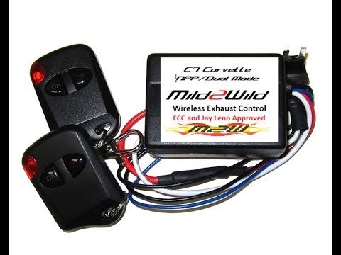 Installation of the Mild 2 Wild on a C7 Z06