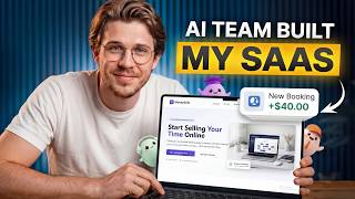 I Built a Real SaaS with AI (Booking App + Payments) | Full Tutorial