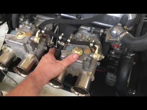 Probelauf 2.4 CIH mit Enem P2 und 45er Weber Doppelvergaser im Opel Manta B