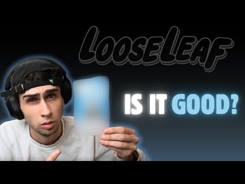 Trying My FIRST LooseLeaf!