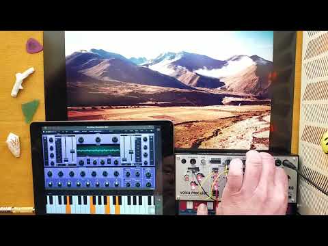 korgvolca modular x shockwave ...ipad jam