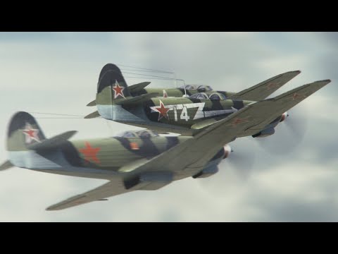 CGI Cinematic Soviet Aircraft World War 2 - Blender 3D Animation