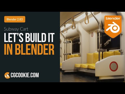 Subway Cart | Let's Build It In Blender