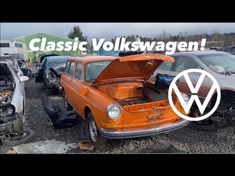 Volkswagen Type 3 Squareback! Junkyard Gems Episode 5!