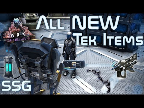 ARK Genesis 2 All NEW Tek Items