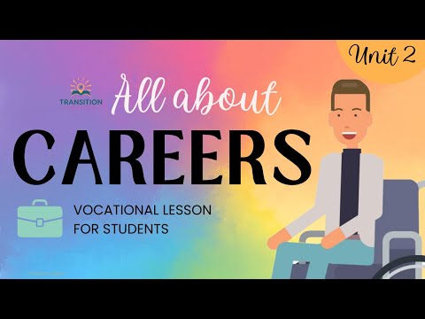All About Careers - Vocational Lesson 2 - Job Skills for Students