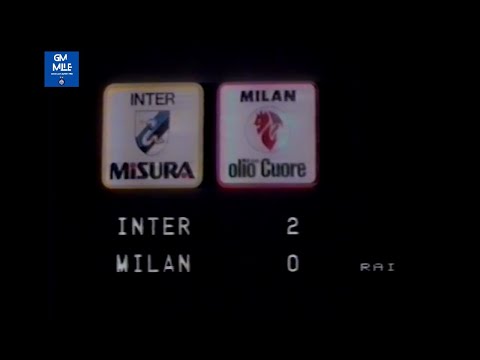 1983-84 (8^ - 06-11-1983) INTER-Milan 2-0 [Serena,H.Müller] Servizio D.S.Rai