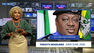 Iroyin AI Yoruba Lati Ile-Ise TVC News | 22nd June, 2026