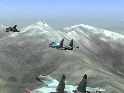 MiG-21 Lancer shot down by S.A.M. (Lock On Flaming Cliffs)