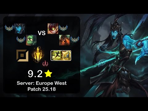 Kalista ADC + Amumu vs Ziggs + Nautilus - EUW Challenger - Patch 25.18