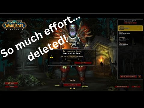 Reacting to Savix Deleting his Rank 14 Rogue - What a Dummy!