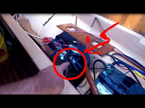 Dread Pirate MustacheEP:12 battery switch and solar charge controller install