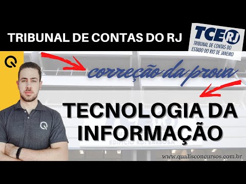 TCE-RJ - Auditor de Controle Externo (Análise da Informação) - Prof. Vinícius Gnandt