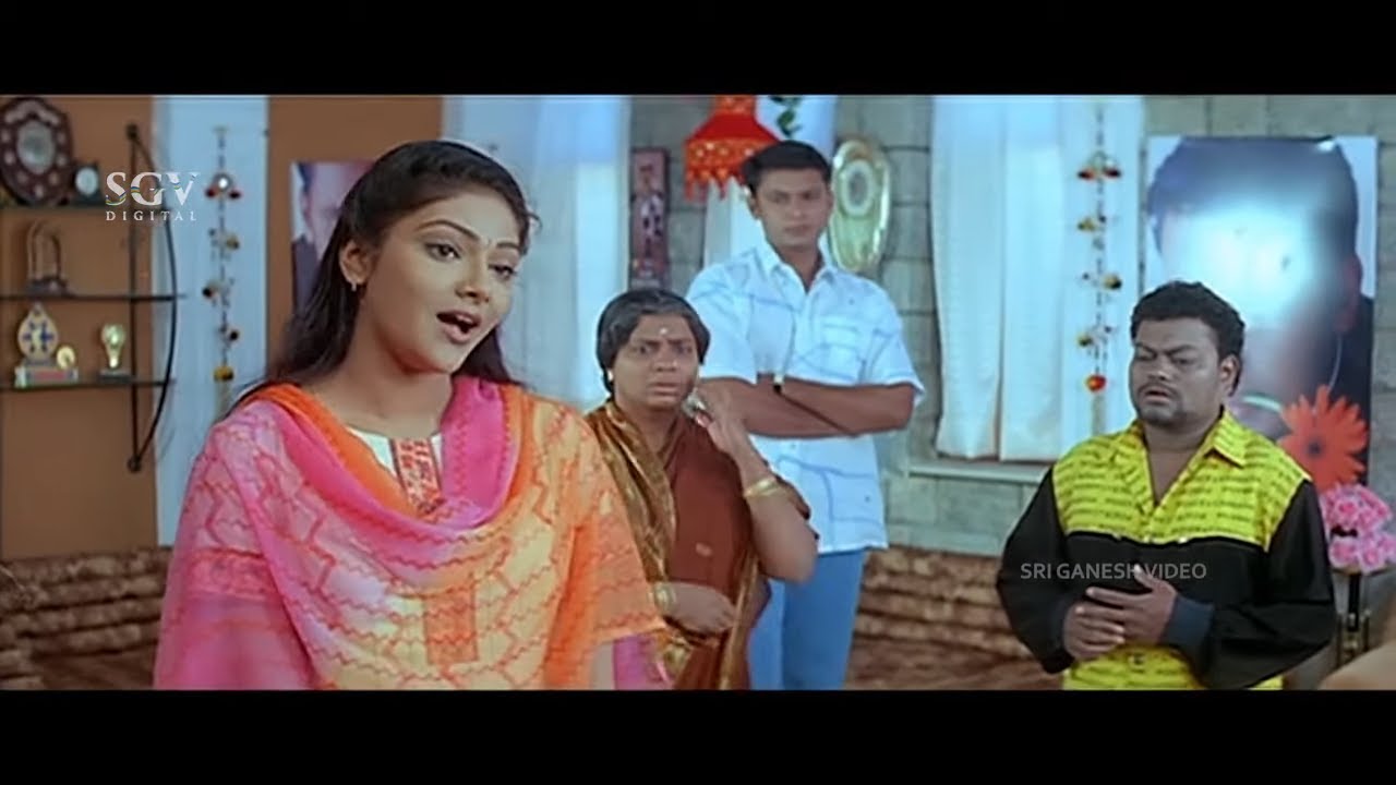 Abhirami Gives Best Carrier Advice to Darshan | Sadhu Kokila | Laali Haadu Kannada Movie Best Scene