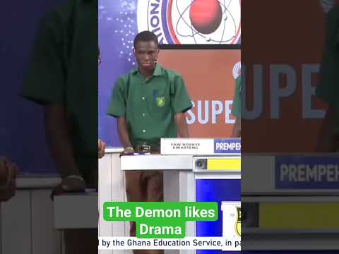 NSMQ 2025 | The Demon likes Drama👹