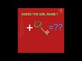 Guess The Girls Name Funny IQ Vedio Emoji Paheliya Queddle Shorts