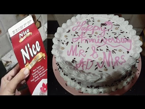 How to make chocolate pastry cake without oven|frosting with whipped cream|cook with Mehreen