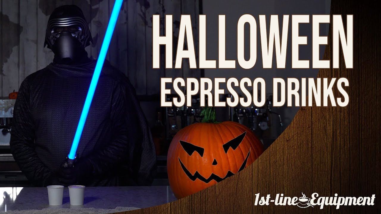 Quick Halloween Espresso Drinks