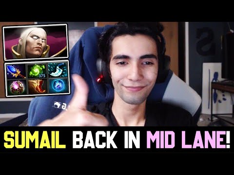 SumaiL back in Mid Lane with his INVOKER! - The KING is back! DOTA 2
