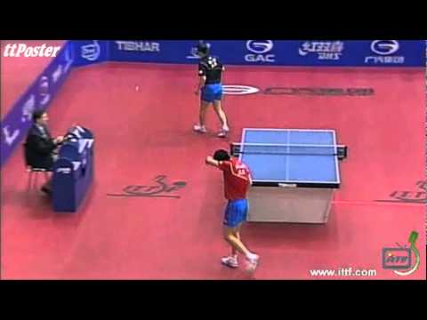 Slovenian Open 2012: Ma Long-Ma Lin