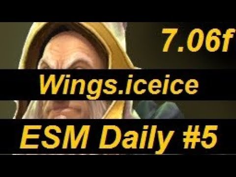 How to Play Kotl Like Wings.iceice in Patch 7.06f : @eSportsMonies DotA 2 Daily #5