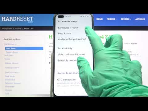 How to Find Text Correction Options in OPPO Reno4 Z 5G– Keyboard Settings