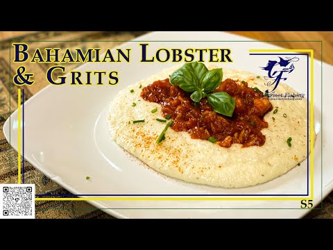 Bahamian Lobster and Grits