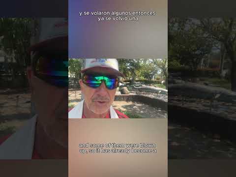 Parque con animales a gran formato puerto triunfo Antioquia Colombia