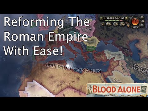 Hoi4 - Restoring the Roman Empire in BBA in 1937