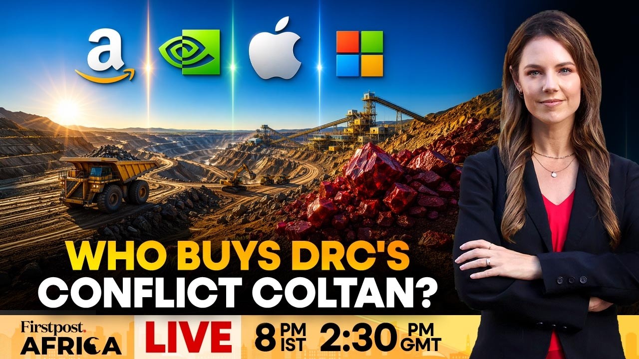 LIVE | Are Amazon, Apple 'Unknowingly' Buying DR Congo's Smuggled Coltan? | Firstpost Africa | N18G