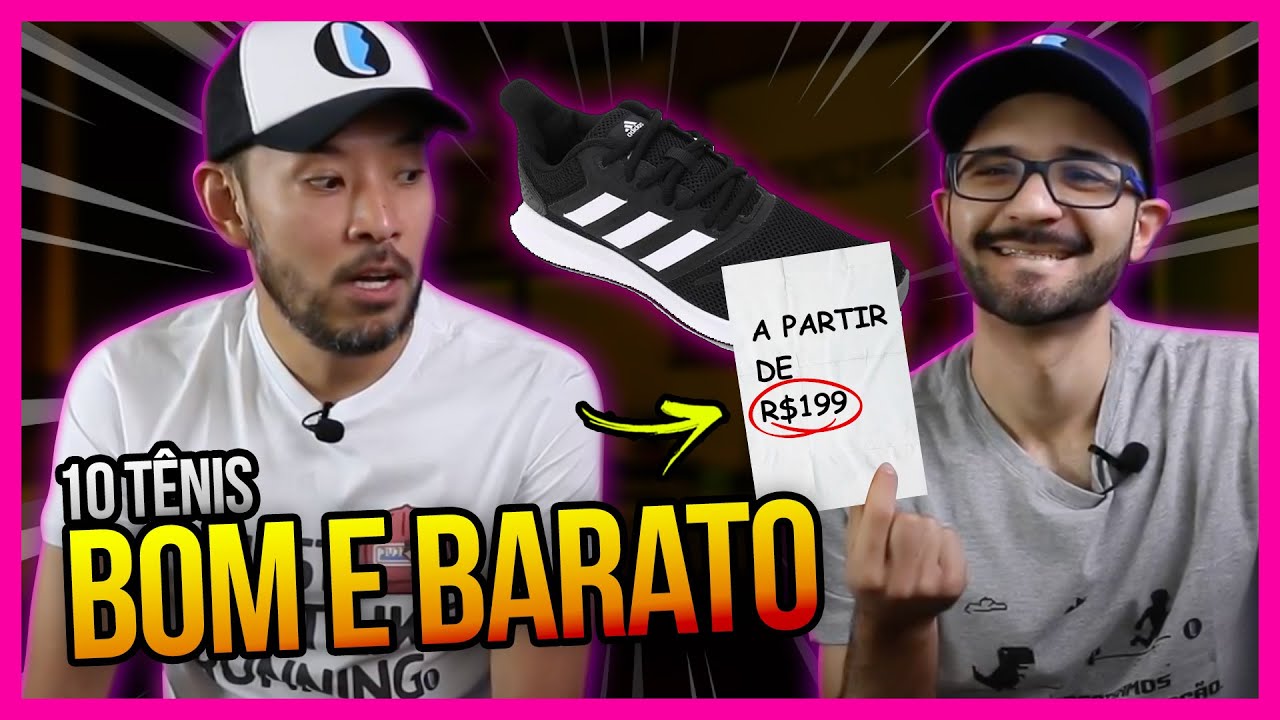 10 TÊNIS BOM e BARATO para COMEÇAR a CORRER HOJE!