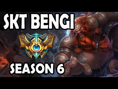 SKT T1 Bengi Gragas vs Reksai Jungle Ranked Challenger Korea