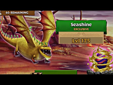 SEASHINE MAX LEVEL 175 TITAN MODE - Dragons: Rise of Berk