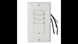 UTILITECH TIMER SWITCH FOR BATHROOM OR OUTSIDE LIGHTS