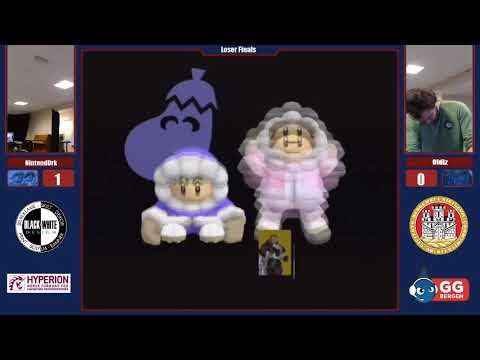 GG Bergen Laksevåg 24 - NintendOrk vs OIdiz - Losers Finals - Melee