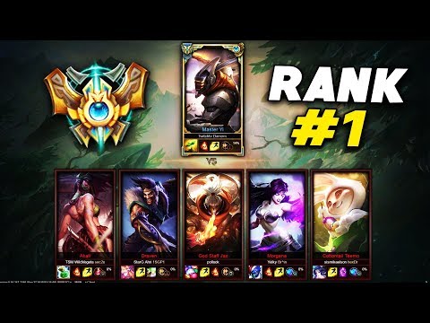 "Danijrm" Challenger Master Yi Main vs 5 Silver Players - League of Legends