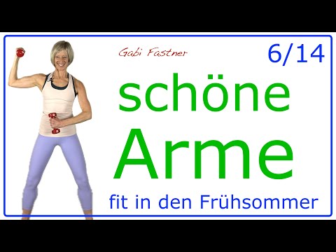 6/14 🍉 26 min. für schöne Arme | Hantel-Workout für runde Schultern und straffe/muskulöse Arme.