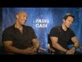 Dwayne Johnson & Mark Wahlberg - Pain & Gain Interview HD