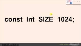 CEA-028 아두이노용 C언어 기초 - 상수(#define const)