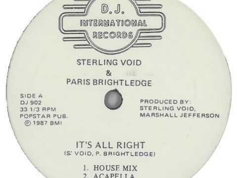 Sterling Void & Paris Brightledge - It's Allright (Karim NuGroove Dub)